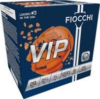 Fiocchi Exacta Target VIP 28 Gauge 2.75" 3/4 oz 9 Round 25 Bx/ 10 Cs - 28VIP9 Fiocchi Exacta Target VIP 28 Gauge 2.75" 3/4 oz 9 Round 25 Bx/ 10 Cs - 28VIP9