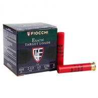 Fiocchi Exacta Target VIP Ammo 410 Gauge 2.5" 1/2 oz # 8  25rd box