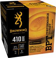 Browning Ammo 410ga 2.5"  #8 shot  25rd box - B193634128