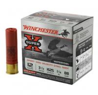 Winchester Super-X Xpert High Velocity Steel 12 GA Ammo 3.5" 1 1/4 oz #BB shot 25rd box - WEX12LMBB Winchester Super-X Xpert High Velocity Steel 12 GA Ammo 3.5" 1 1/4 oz #BB shot 25rd box - WEX12LMBB