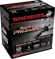 Winchester  Super Pheasant Magnum High Brass 12 Gauge 3" 1 5/8 oz #5 Shot Copper Plated 25rd box