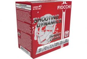 Fiocchi Shooting Dynamics Target Load 12 GA 2.75" 1 1/8 oz #7.5 25rd box - 12SD18L75 Fiocchi Shooting Dynamics Target Load 12 GA 2.75" 1 1/8 oz #7.5 25rd box - 12SD18L75