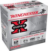 Winchester Ammo Super X Xpert High Velocity 12 Gauge 2.75" 1 1/8 oz 7 Shot 25 Bx/ 10 Cs - WE12GTH7