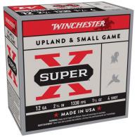 Winchester Super-X High Brass 12 GA 2.75" 1 1/4 oz  #4 25rd box - X124