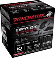 Winchester Drylok Super High Velocity Steel 10 Gauge Ammo BBB Shot 25 Round Box - SSH10BBB