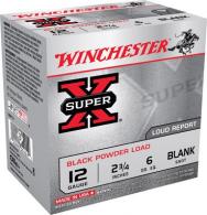 Main product image for Winchester Blank Super-X Black Powder 12 GA 2.75" 25rd box