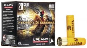 Federal Premium Upland Wing-Shok Magnum 20 Gauge 3" 1-1/4 oz 6 Shot 25 Bx/ 10 Cs - P2586