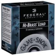 Federal Game-Shok Upland 410 Gauge 2.5" 1/2 oz #6 Shot 25rd box - H4126 Federal Game-Shok Upland 410 Gauge 2.5" 1/2 oz #6 Shot 25rd box - H4126