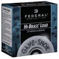Federal Game-Shok Upland 410 Gauge 2.5 1/2 oz #6 Shot 25rd box