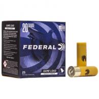 Federal Game-Shok Upland 20 Gauge Ammo 2.75" 1 oz #7.5 Shot 25 round box - H20275 Federal Game-Shok Upland 20 Gauge Ammo 2.75" 1 oz #7.5 Shot 25 round box - H20275