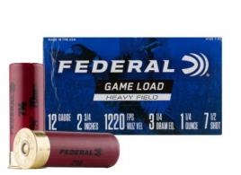 Main product image for Federal Game-Shok Upland Heavy Field 12 GA 2.75" 1 1/4oz #7.5 shot  25rd box