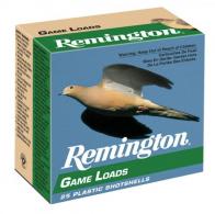 Remington Ammunition Lead Game Loads 20 GA 2.75" 7/8 oz 6 Round 25 Bx/ 10 Cs