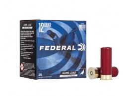 Federal Game-Shok Upland Heavy Field 12 GA 2.75" 1 1/4 oz 6 Round 25 Bx/ 10 Cs - H1256