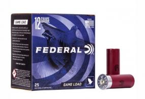 Federal Game-Shok Upland 12 GA 2.75" 1 oz #6 shot 25rd box - H1216 Federal Game-Shok Upland 12 GA 2.75" 1 oz #6 shot 25rd box - H1216