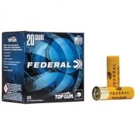 Federal Top Gun 20 Gauge 2.75" 7/8 oz 9 Shot 25 Bx/ 10 Cs - TG209 Federal Top Gun 20 Gauge 2.75" 7/8 oz 9 Shot 25 Bx/ 10 Cs - TG209