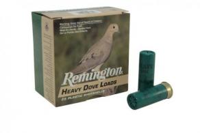 Remington Heavy Dove Ammo 12 Gauge Ammo 2-3/4" 1-1/8oz # 7.5 shot 1255fps 25rd box - 28755 Remington Heavy Dove Ammo 12 Gauge Ammo 2-3/4" 1-1/8oz # 7.5 shot 1255fps 25rd box - 28755