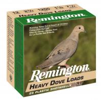 Remington Ammunition Heavy Dove Loads 12 Gauge 2.75" 1 1/8 oz 8 Shot 25 Bx/ 10 Cs - 28757 Remington Ammunition Heavy Dove Loads 12 Gauge 2.75" 1 1/8 oz 8 Shot 25 Bx/ 10 Cs - 28757