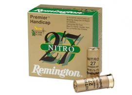 Remington Premier Nitro 27 Target loads 12 GA 2.75" 1 oz # 7.5 shot 25rd box - 20227 Remington Premier Nitro 27 Target loads 12 GA 2.75" 1 oz # 7.5 shot 25rd box - 20227