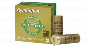Remington Premier Nitro Sporting Clays 12 Gauge Ammunition 2-3/4" Shell #8 1-1/8oz 1300fps 25rd box - 20266 Remington Premier Nitro Sporting Clays 12 Gauge Ammunition 2-3/4" Shell #8 1-1/8oz 1300fps 25rd box - 20266