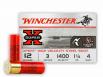 Winchester Ammo Super X Xpert High Velocity 12 Gauge 3" 1 1/4 oz 4 Shot 25 Bx/ 10 Cs