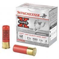 Winchester Ammo Super X Xpert High Velocity 12 Gauge 2.75" 1 1/16 oz 4 Shot 25 Bx/ 10 Cs - WEX124