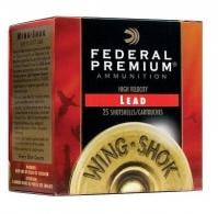 Federal PF15475 Premium Upland Wing-Shok High Velocity 12 GA 2.75" 1 1/4 oz 7.5 Round 25 Bx/ Cs