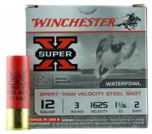 Winchester Ammo Super X Xpert High Velocity 12 Gauge 3" 1 1/16 oz 2 Shot 25 Bx/ 10 Cs - WEX123M2 Winchester Ammo Super X Xpert High Velocity 12 Gauge 3" 1 1/16 oz 2 Shot 25 Bx/ 10 Cs - WEX123M2