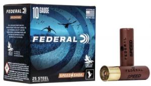 Federal Waterfowl Speed-Shok Steel 10 Gauge Ammo #T 25 Round Box - WF107T