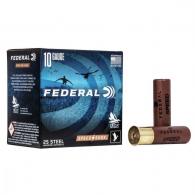 Federal Waterfowl Speed-Shok Steel 10 Gauge Ammo #BBB 25 Round Box - WF107BBB Federal Waterfowl Speed-Shok Steel 10 Gauge Ammo #BBB 25 Round Box - WF107BBB