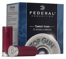 Federal Top Gun 12 GA 2.75" 7/8 oz #8 shot 25rd box - TG12EL8 Federal Top Gun 12 GA 2.75" 7/8 oz #8 shot 25rd box - TG12EL8