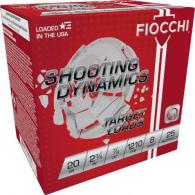 Fiocchi Shooting Dynamics 20ga Shotshells 2.75" 7/8oz 8 Shot, 1210 fps, 25rd Box - 20SD8 Fiocchi Shooting Dynamics 20ga Shotshells 2.75" 7/8oz 8 Shot, 1210 fps, 25rd Box - 20SD8