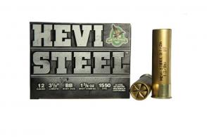 HEVI-Shot Hevi-Steel 12 Gauge 3.5" 1 3/8 oz BB Shot 25 Bx/ 10 Cs - HS65088 HEVI-Shot Hevi-Steel 12 Gauge 3.5" 1 3/8 oz BB Shot 25 Bx/ 10 Cs - HS65088