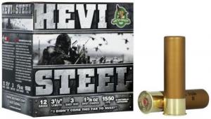 HEVI-Round Hevi-Steel 12 GA 3.5" 1 3/8 oz 3 Round 25 Bx/ 10 Cs - HS65003 HEVI-Round Hevi-Steel 12 GA 3.5" 1 3/8 oz 3 Round 25 Bx/ 10 Cs - HS65003