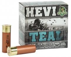 HEVI-Shot Hevi-Teal 12 Gauge 3" 1 1/4 oz #6 Shot 25rd box - 60006 HEVI-Shot Hevi-Teal 12 Gauge 3" 1 1/4 oz #6 Shot 25rd box - 60006