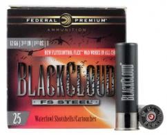 Federal Premium Black Cloud FS Steel 12 Gauge Ammo 25 Round Box