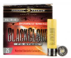 Federal Black Cloud FS Steel 20 Gauge 3" 1 oz 3 Shot 25 Bx/ 10 Cs - PWBX2093 Federal Black Cloud FS Steel 20 Gauge 3" 1 oz 3 Shot 25 Bx/ 10 Cs - PWBX2093