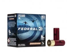 Federal Speed-Shok Steel 12 GA 3" 1 1/4 oz #3 shot 25rd box - WF1423 Federal Speed-Shok Steel 12 GA 3" 1 1/4 oz #3 shot 25rd box - WF1423