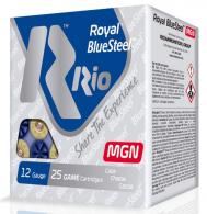RIO AMMUNITION Royal BlueSteel Magnum 12 Gauge 3" 1-1/4 oz 2 Shot 25 Bx/ 10 Cs