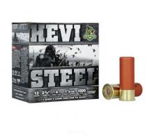 HEVI-Shot Hevi-Steel 12 Gauge 2.75" 1-1/8 oz 4 Shot 25 Bx/ 10 Cs - HS61224 HEVI-Shot Hevi-Steel 12 Gauge 2.75" 1-1/8 oz 4 Shot 25 Bx/ 10 Cs - HS61224