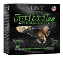 Kent Cartridge Fasteel 2.0 12 GA 3.5" 1-3/8 oz 2 Round 25 Bx/ 10 Cs - K1235FS402 Kent Cartridge Fasteel 2.0 12 GA 3.5" 1-3/8 oz 2 Round 25 Bx/ 10 Cs - K1235FS402