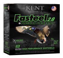Kent Cartridge Fasteel 2.0 12 GA 3.5" 1-3/8 oz 4 Round 25 Bx/ 10 Cs - K1235FS404 Kent Cartridge Fasteel 2.0 12 GA 3.5" 1-3/8 oz 4 Round 25 Bx/ 10 Cs - K1235FS404