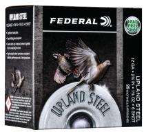 Federal Upland Steel 12 GA 2.75" 1 1/8 oz 6 Round 25 Bx/ 10 Cs - USH126