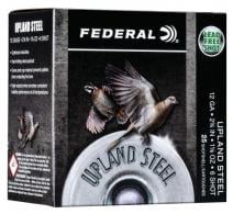 Main product image for Federal Upland Steel 12 GA 2.75" 1 1/8 oz 6 Round 25 Bx/ 10 Cs