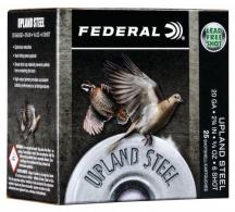 Federal Upland Steel 20 Gauge 2.75" 3/4 oz 6 Shot 25 Bx/ 10 Cs - USH206