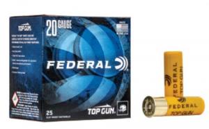 Federal Top Gun Sporting 20 Gauge 2.75" 7/8 oz 8 Shot 25 Bx/ 10 Cs - TGS2248 Federal Top Gun Sporting 20 Gauge 2.75" 7/8 oz 8 Shot 25 Bx/ 10 Cs - TGS2248
