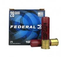 Federal Top Gun Sporting 28 Gauge Ammo 3/4oz #8 25 Round Box - TGS28218 Federal Top Gun Sporting 28 Gauge Ammo 3/4oz #8 25 Round Box - TGS28218