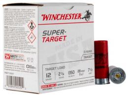 Main product image for Winchester  Super Target 12 Gauge Ammo 2.75" 1 oz  #7.5 Shot 25rd box
