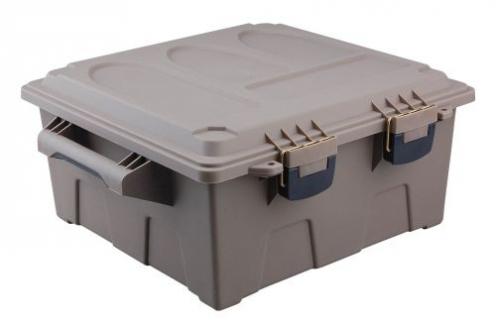 Reliant Ammo Crate Utility Box Tan Plastic 19" x 15.75" x 8"