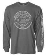 Glock Crossover Long Sleeve Gray Medium - AP95794