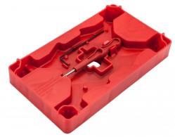 Apex Tactical Armorer's Tray Red Polymer Pistol - 104110 Apex Tactical Armorer's Tray Red Polymer Pistol - 104110